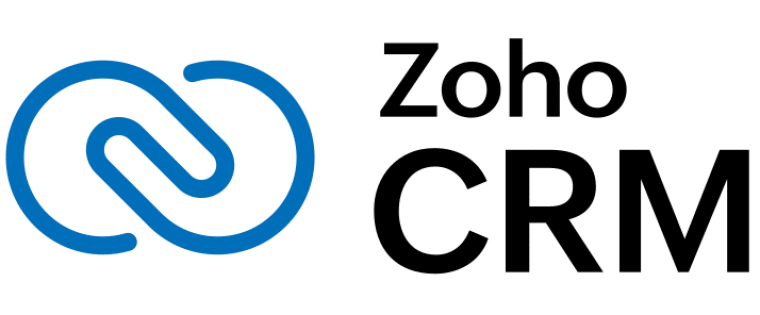 logo for Zoho, one of our top free CRMs